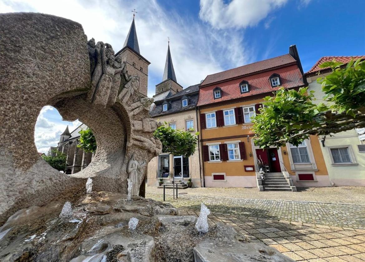 Hotel am Markt Gerolzhofen Exterior foto